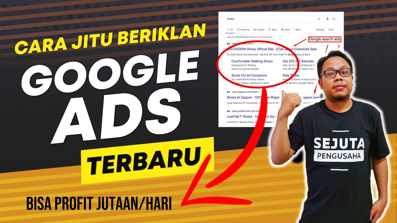 🔴 DIBONGKAR ! CARA BERIKLAN DI GOOGLE ADS TERBARU 2024 DARI DASAR UNTUK PEMULA - GOOGLE ADS TUTORIAL