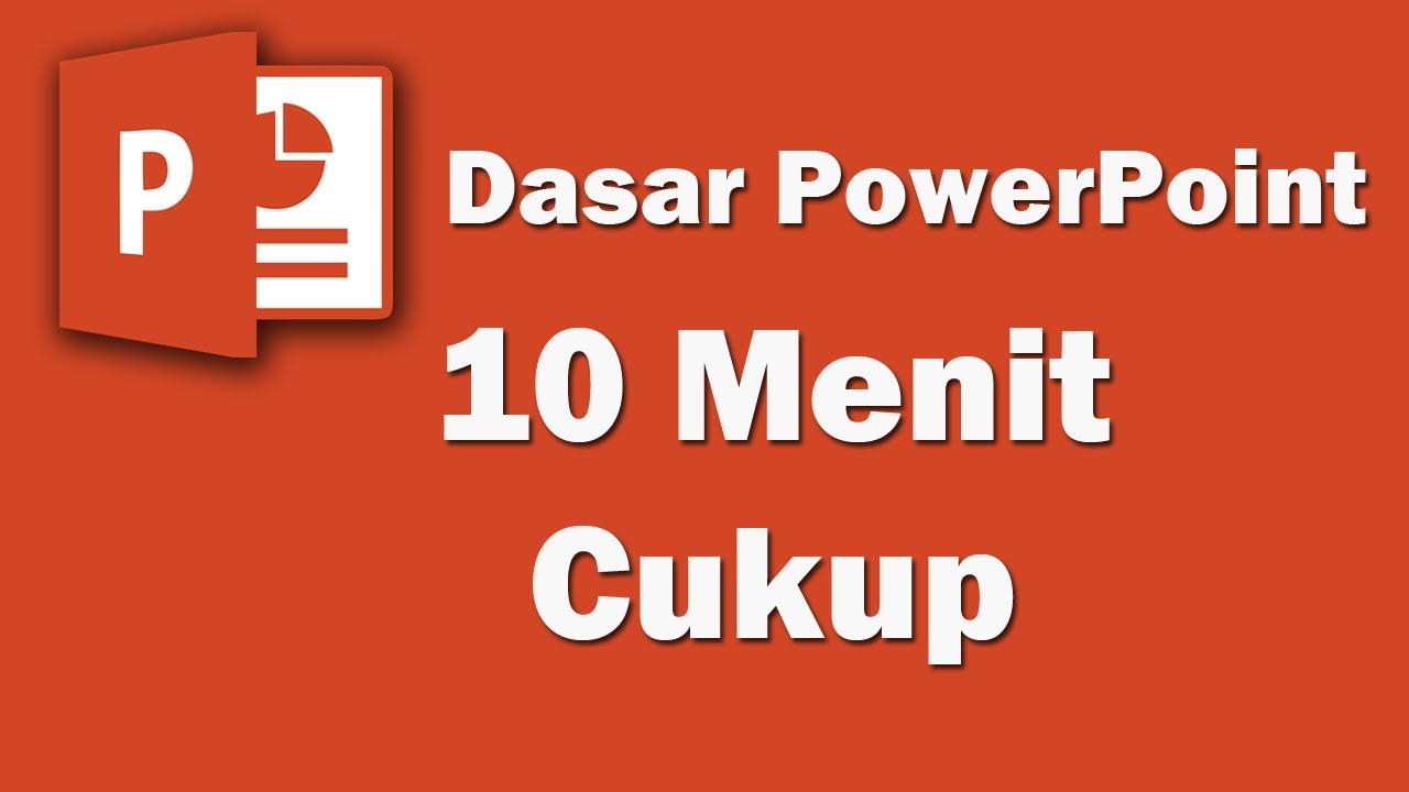 Belajar Dasar Microsoft Office PowerPoint untuk pemula